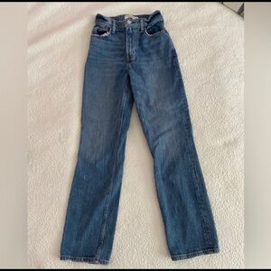 Abercrombie & Fitch 90’s straight ultra high rise jeans
